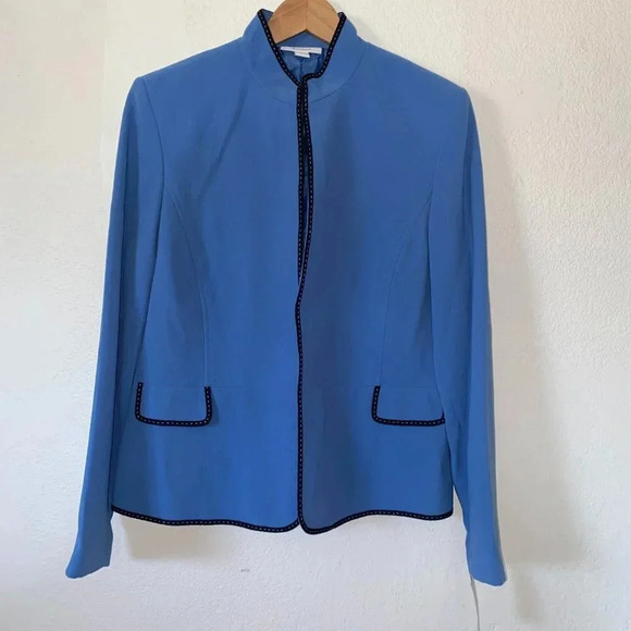 Dressbarn Women's‎ Elegant Blue Blazer Size 14 - Picture 3 of 12